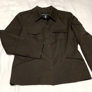 Norton McNaughton Chocolate Brown Women's Blazer
